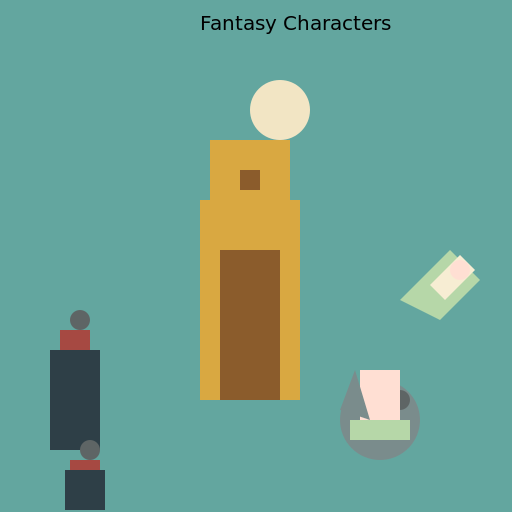 Fantasy Characters - DrawGPT