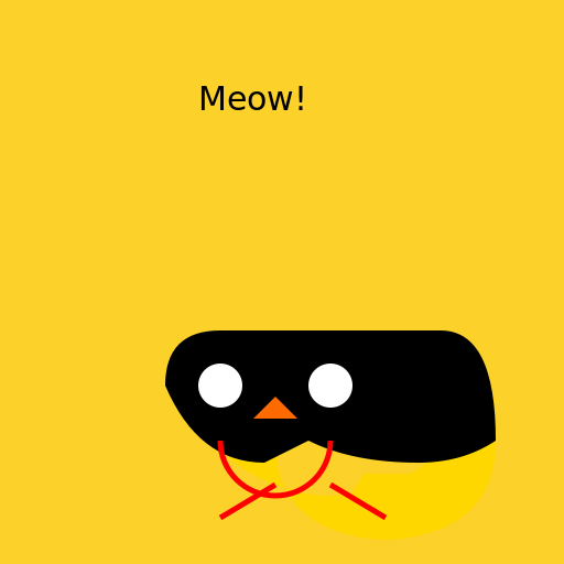 Cat Attacking Foot with Cheesy Delight - DrawGPT