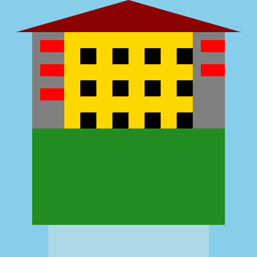 Luxurious Mansion with Pool, Soccer Field, and Car Garage - DrawGPT