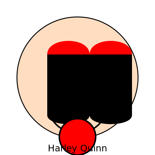 Harley Quinn Tattoo - DrawGPT