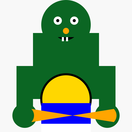 Orc Sponge Bob - DrawGPT