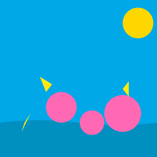 Happy Mermaids in a Colorful Ocean - DrawGPT