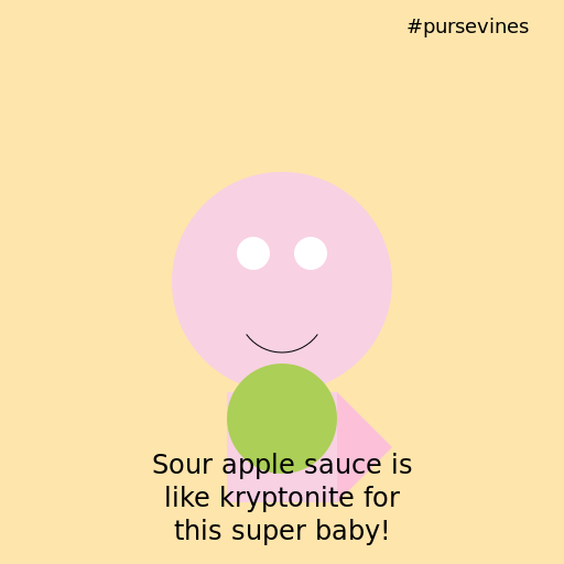 Sour Apple Sauce Super Baby - DrawGPT