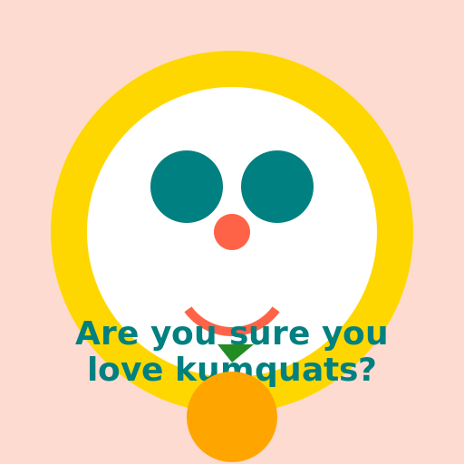 Are you sure you love kumquats? - DrawGPT