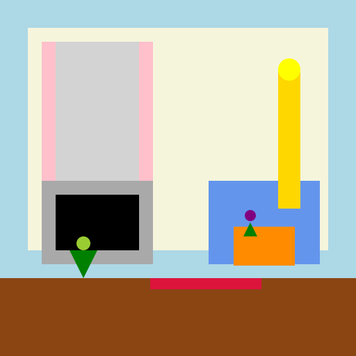 Living Room Scene - DrawGPT