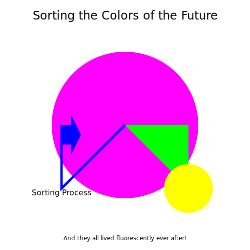 Sorting the Colors of the Future - DrawGPT