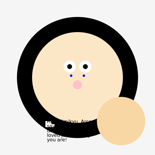 Giratina Comforts Crying Mimikyu with Arceus' Advice - DrawGPT