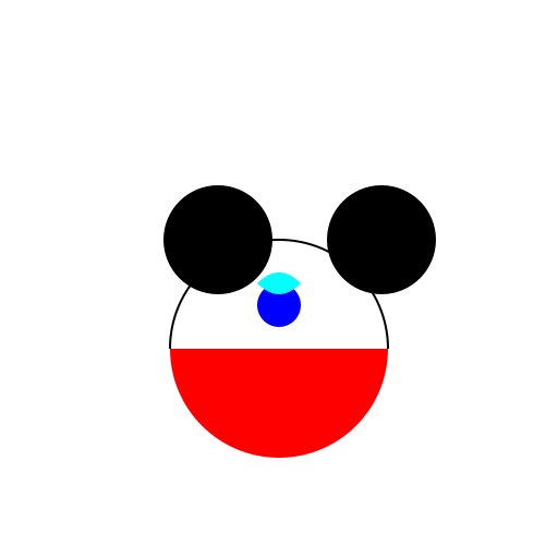 Arceus as a Giant Eyeball Talking to Crying Mimikyu - DrawGPT