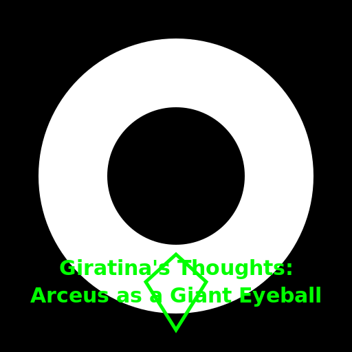 Arceus as the All-Seeing Eyeball - DrawGPT