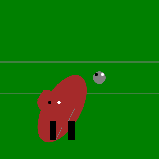 Non-typical White-tailed Deer Jumping a Barbed Wire Fence - DrawGPT