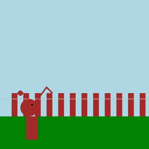 White-Tailed Deer Buck Jumping a Barbed Wire Fence - DrawGPT