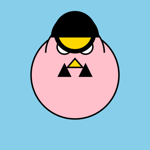 Duck with Moustache - DrawGPT