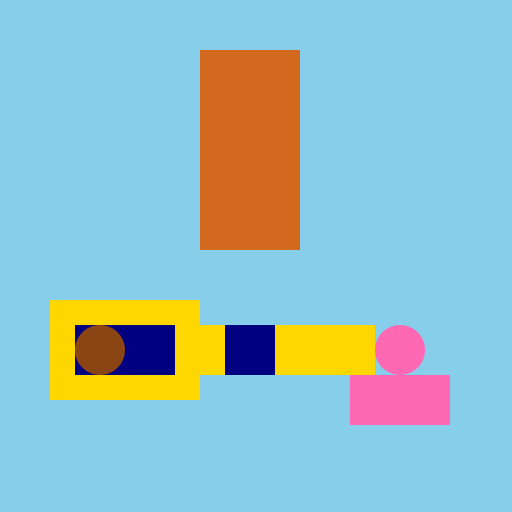 Peppa Pig and Scooby-Doo in the Mystery Machine heading to the Christ the Redeemer - DrawGPT