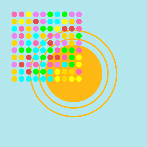 Aboriginal Dot Art - Health and Wellbeing - DrawGPT