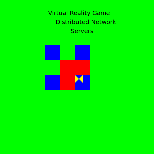 Virtual Reality Game with Distributed Network Servers - DrawGPT
