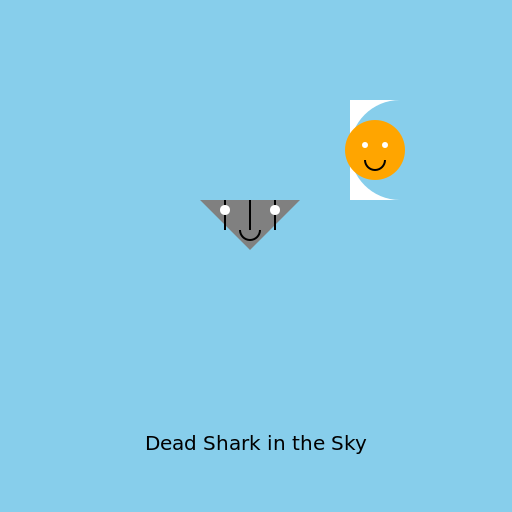 Dead Shark in the Sky - DrawGPT