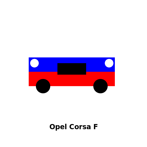 Opel Corsa F - DrawGPT
