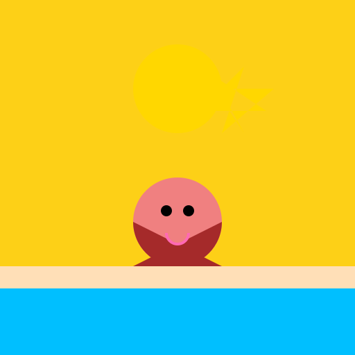 Beautiful Sunset Beach - DrawGPT