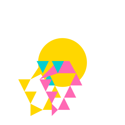 Bird in a Colorful Sky - DrawGPT