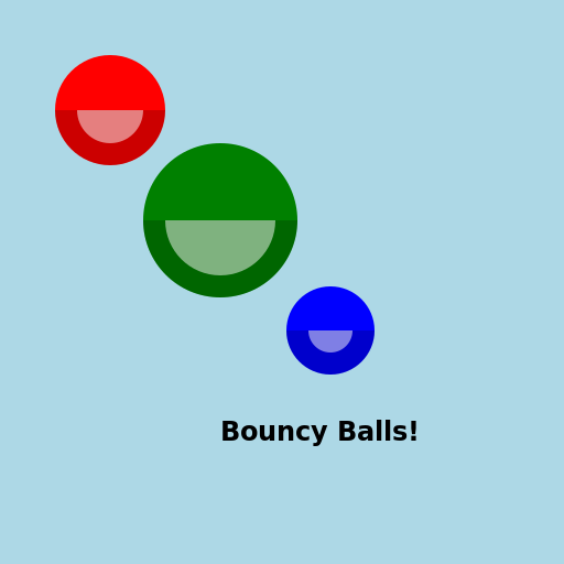 Bouncy Balls - DrawGPT