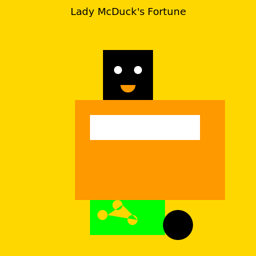 Lady McDuck's Fortune - DrawGPT