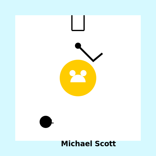 Michael Scott's NHL Debut on Ice - DrawGPT