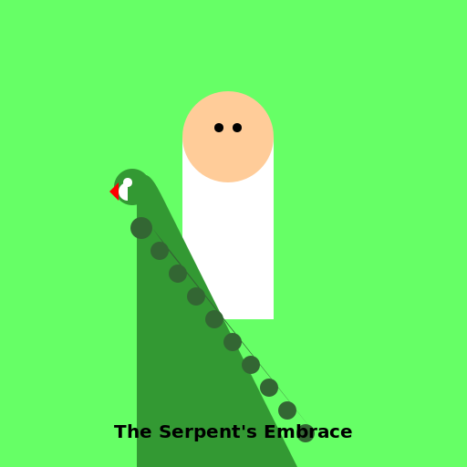The Serpent's Embrace - DrawGPT