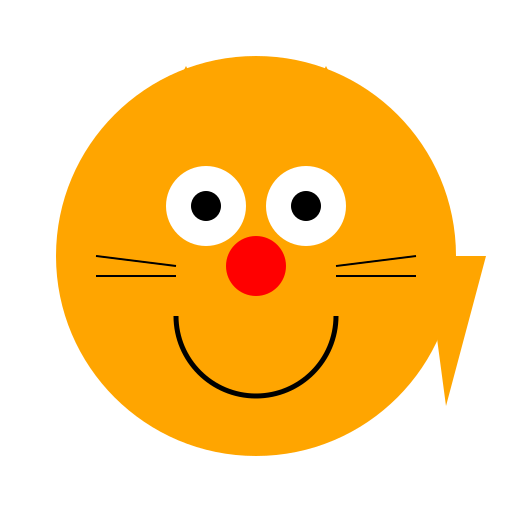 Fluffy Orange Beauty - DrawGPT