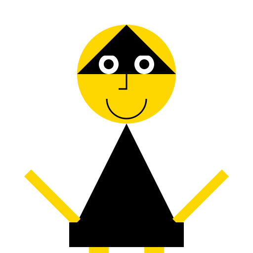 Black Dress Girl - DrawGPT