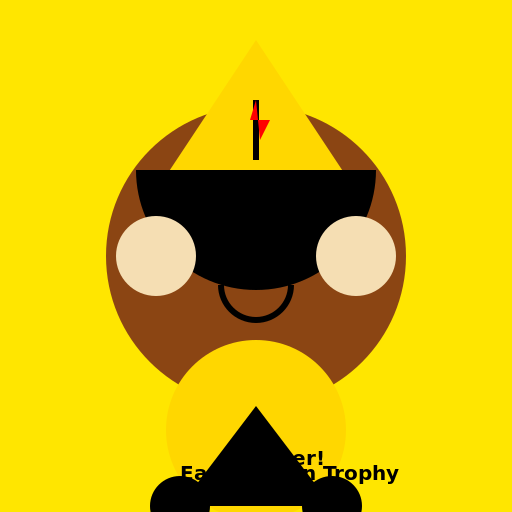 African Boy Winning East African Trophy - DrawGPT