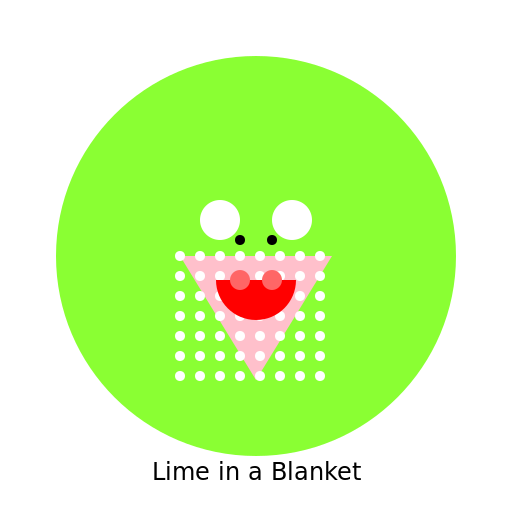 Lime in a Blanket - DrawGPT
