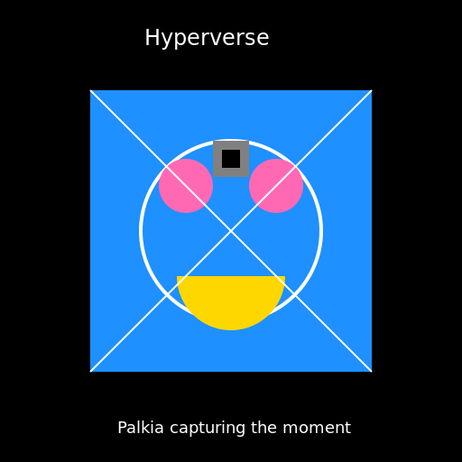 Palkia capturing the Hyperverse - DrawGPT