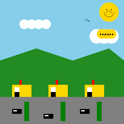 Rural Landscape in Cass Township, Pennsylvania - DrawGPT