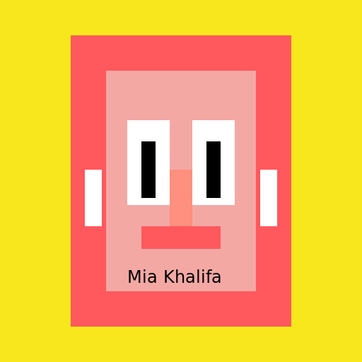 Mia Khalifa - The Queen of Pop Art - DrawGPT