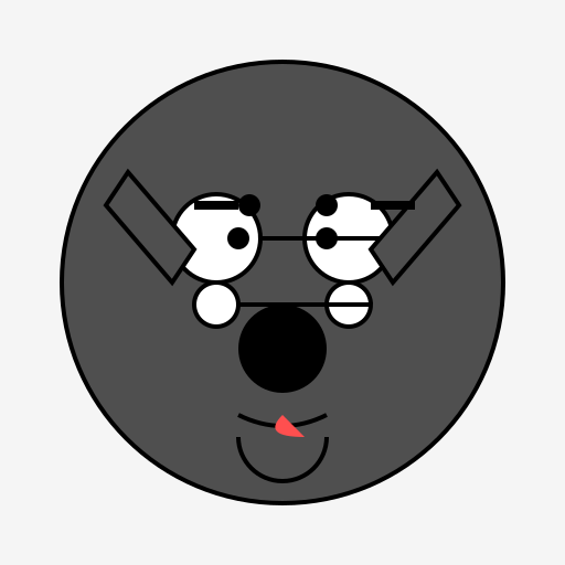 German Shepherd Face - DrawGPT