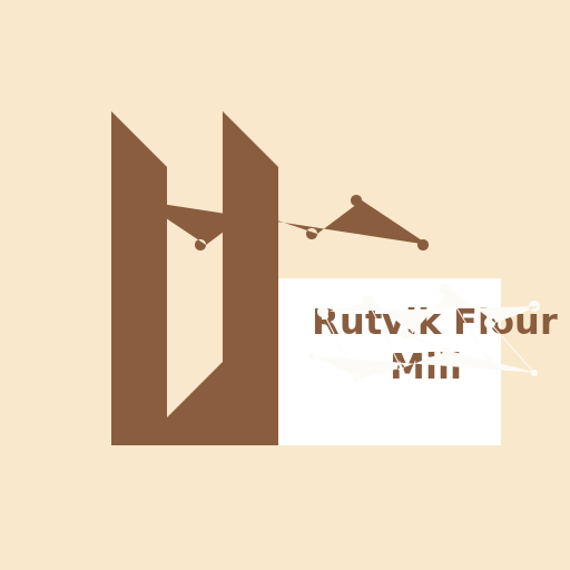 Rutvik Flour Mill Logo - DrawGPT