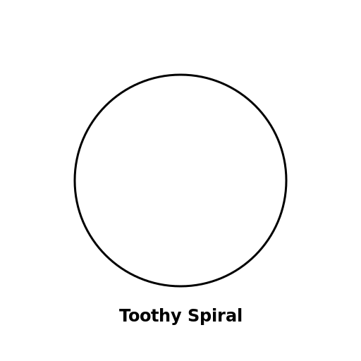 Toothy Spiral - DrawGPT