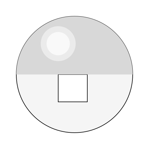 Tooth Inside a Sphere - DrawGPT