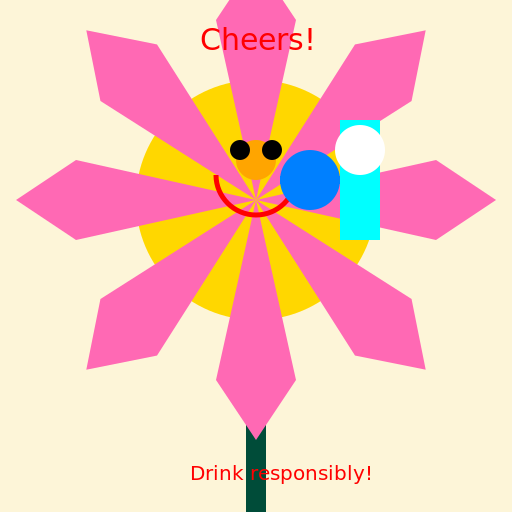 Tipsy Tulip Tumble - DrawGPT