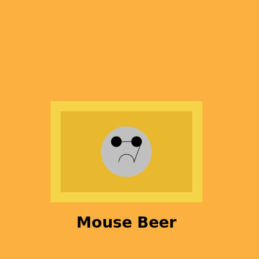 Beer Label with Mouse - DrawGPT