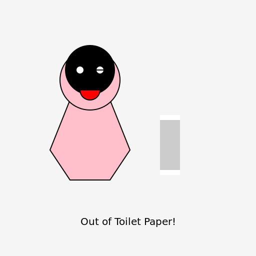 Mother and the Empty Roll - DrawGPT