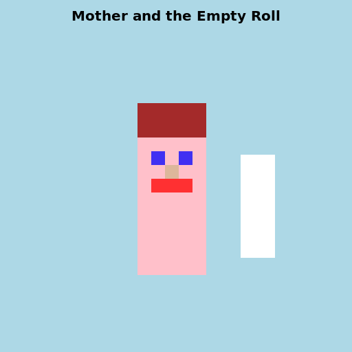 Mother and the Empty Roll - DrawGPT