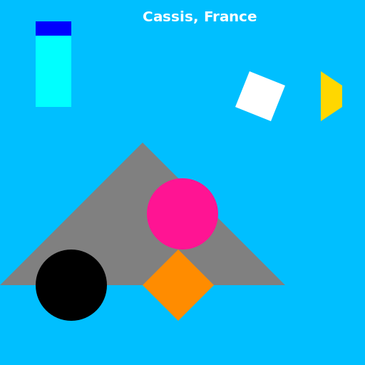 A Romantic Getaway in Cassis, France - DrawGPT