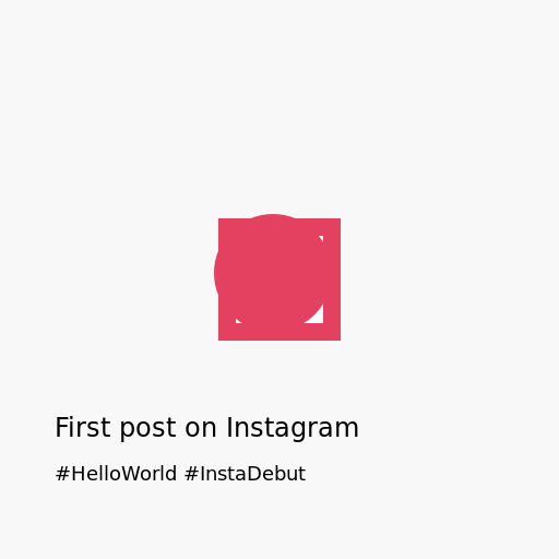 First post on Instagram - DrawGPT