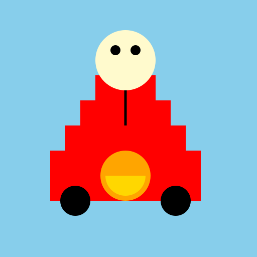 Ghandi in a Red Audi RS5 Convertible Holding a Pizza - DrawGPT