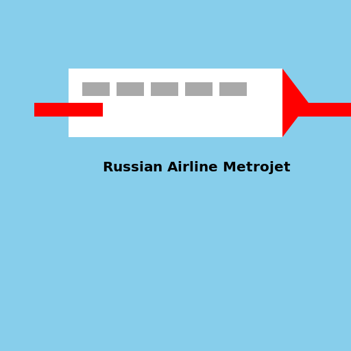 Russian Airline Metrojet's Antonov AN-225 - DrawGPT