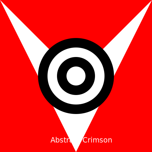 Abstract Crimson - DrawGPT