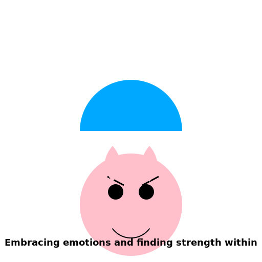 Celebrating Emotional Strength - DrawGPT