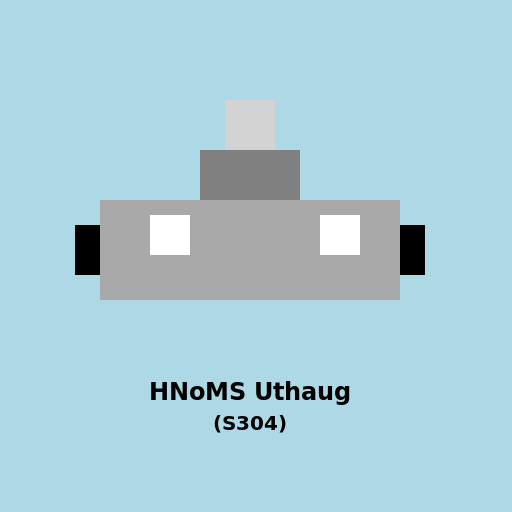 HNoMS Uthaug (S304) - DrawGPT