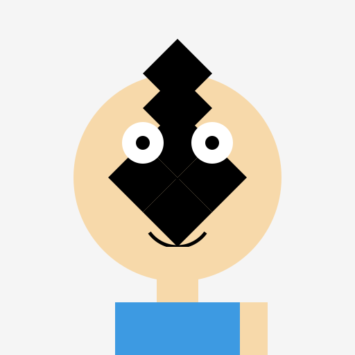 Manga Boy with Spiky Hair - DrawGPT